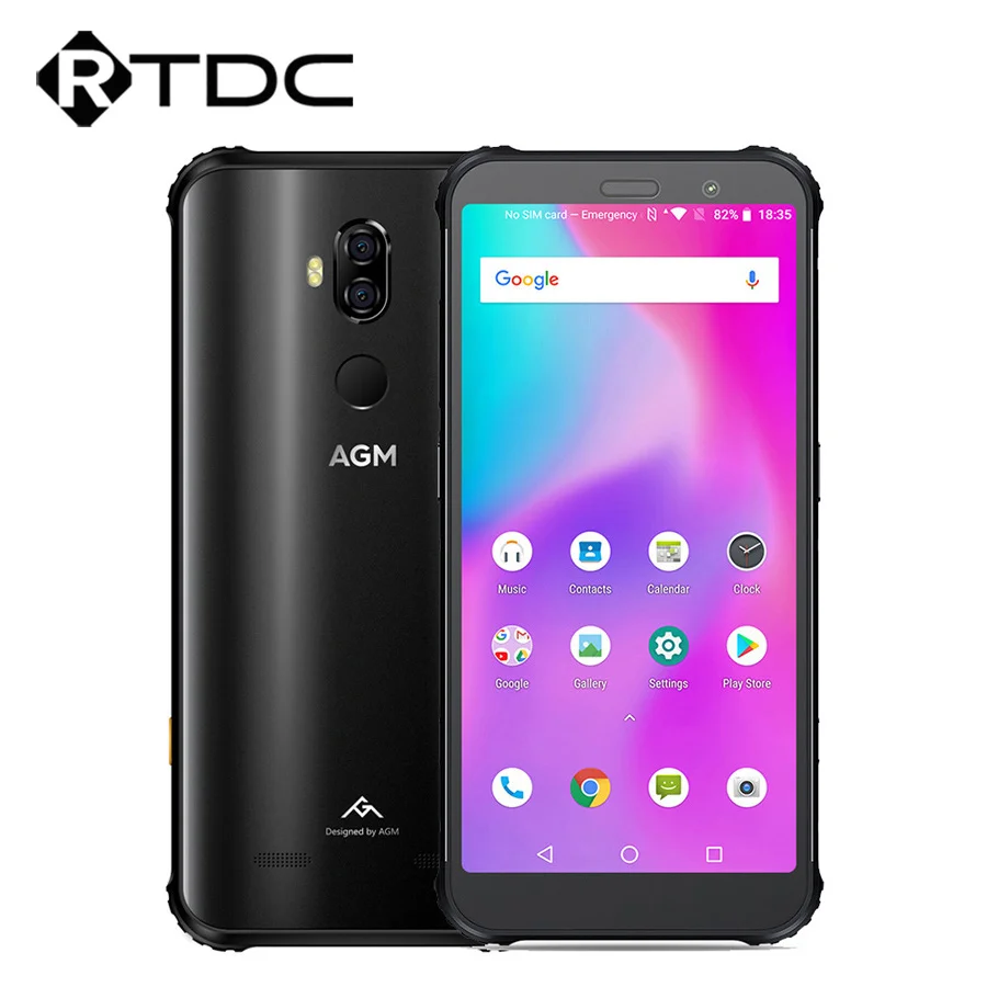 Оригинальный AGM X3 5 99 'ཎ:9 IP68 Водонепроницаемый 8 Гб Оперативная память 64/128/256 ГБ