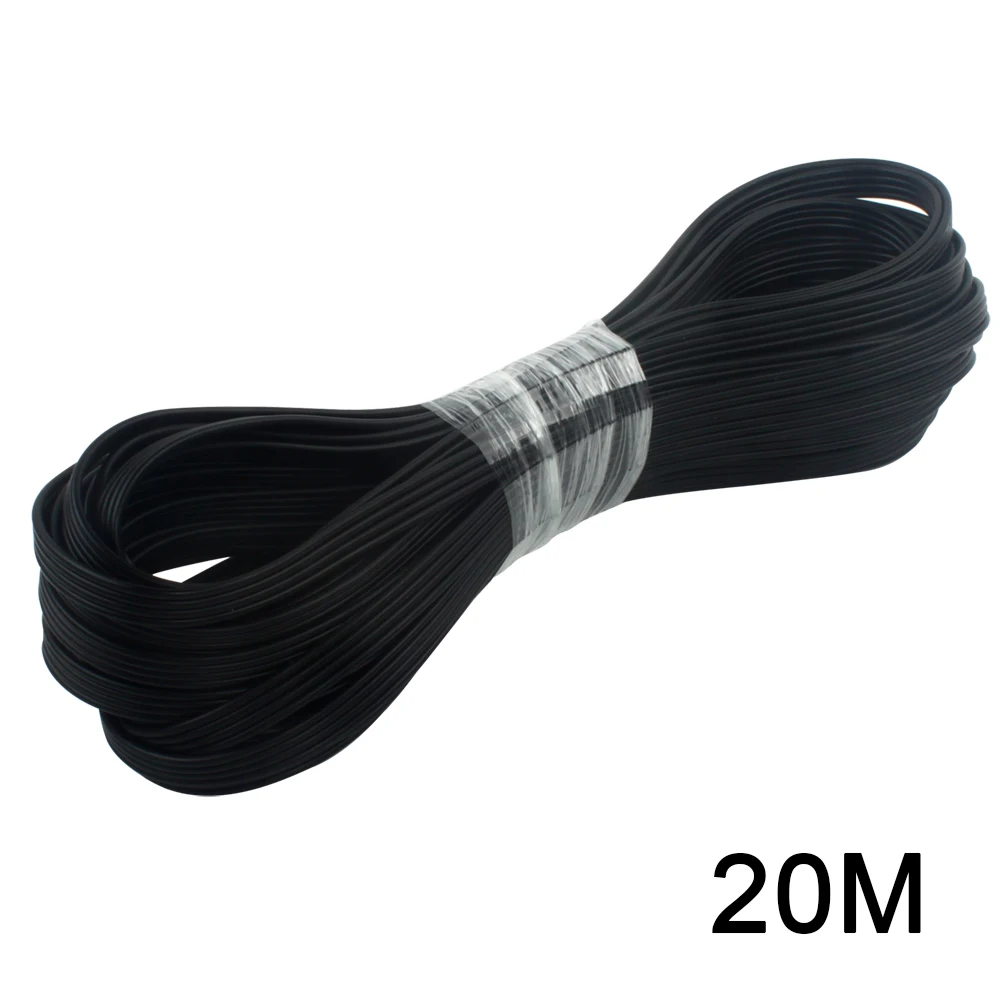 

1~100 Meters 4pin 22 AWG Extension Electric Wire Cable Led Connector For SMD 5050 3528 RGB CCT LED Stirp Light Black Color