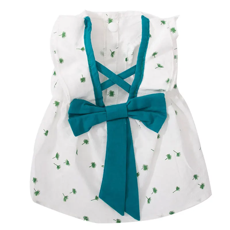 

Daisy Dog Skirt Dress Fashion Soft Breathable Skirt Pet Girl Pup Cat Clothes Princess Dress For Chihuahua York Party Dog Clothes