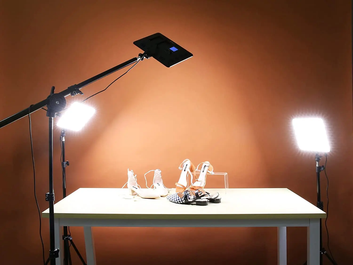 VILTROX 3/2 шт. VL 200T ультра тонкий Dimmable Bi Цвет светодиодный видео светильник Панель ing