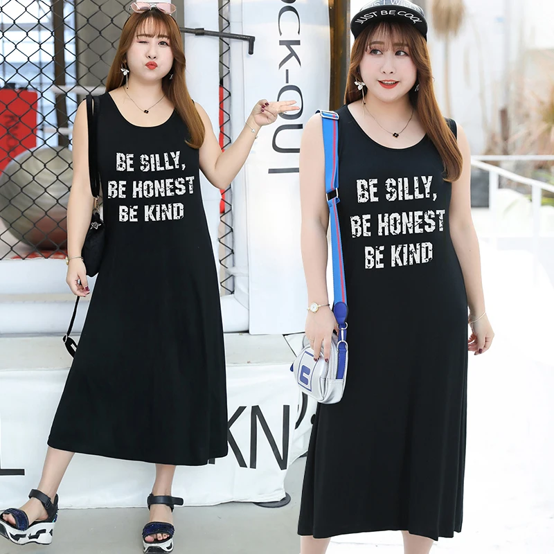 Летнее платье для полных девушек модель 2020 года Новый южнокорейский сарафан с