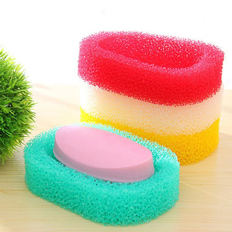 

Travel Soap Dishes Soap Holder Box Made By Sponge Absorbent Easy To Dry Tray Storage Case Holder Organizer Bathroom Accessories