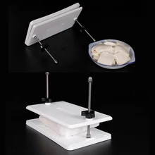 Tofu Press with Curved Plates Tofu Pressing Plate Self-Made Tofu Mold  Kitchen Gadget Manual Curved Plate Kitchen Accessories