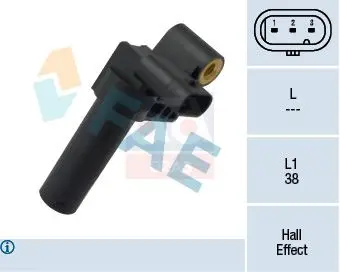 

FAE-79377 CRANK DEVR SENSOR 11 BOXER-JUMPER-DUCATO-TRANSIT 2.2hdi-tdci