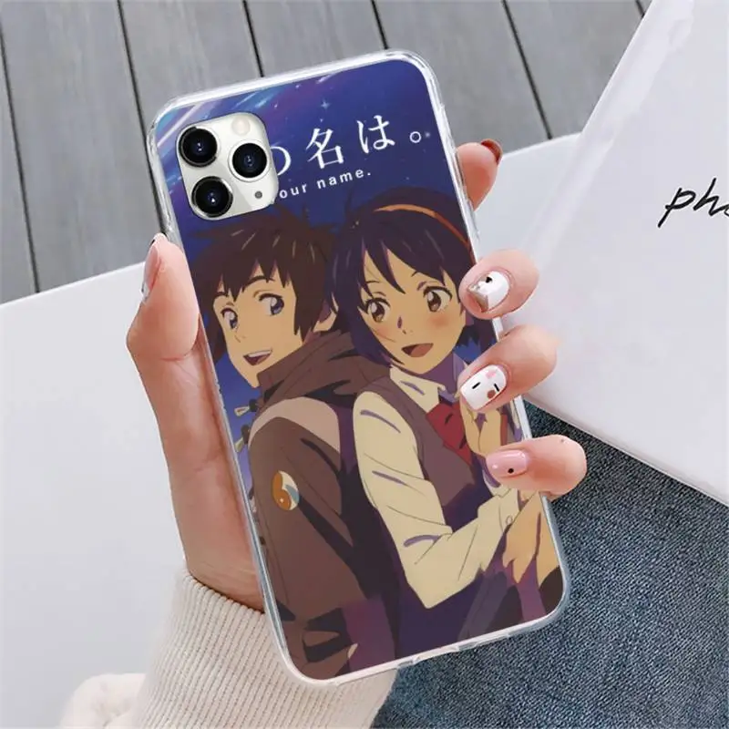 

Anime your name Phone Case For iphone 12 5 5s 5c se 6 6s 7 8 plus x xs xr 11 pro max mini