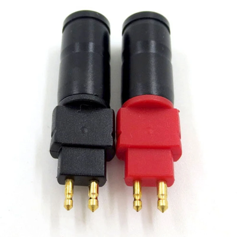 2 пары Позолоченные штырьки для наушников разъем кабеля металлический HD650 HD600 HD580