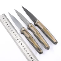 vg10 damascus ball bearing folding knife d2 blade g10 handle kitchen fruit knife edc multi purpose hunting tool