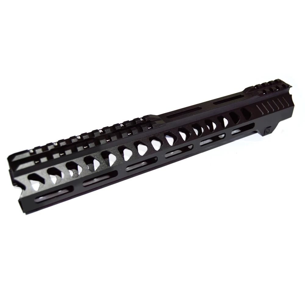 Тактический 7/10/12/13,5 дюймов поплавок M-lok Handguard Пикатинни страйкбол 15 M4 Handguard карабин квадратный рот для охоты