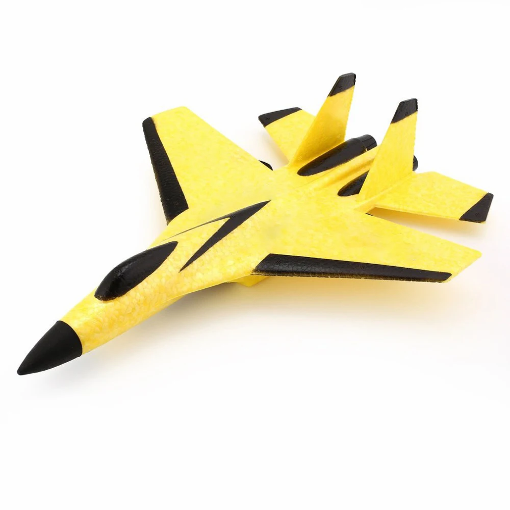 

2.4G Glider RC drone SU35 Fixed wing airplane Hand Throwing foam dron Electric Remote Control Outdoor RC Plane toys for boys F22