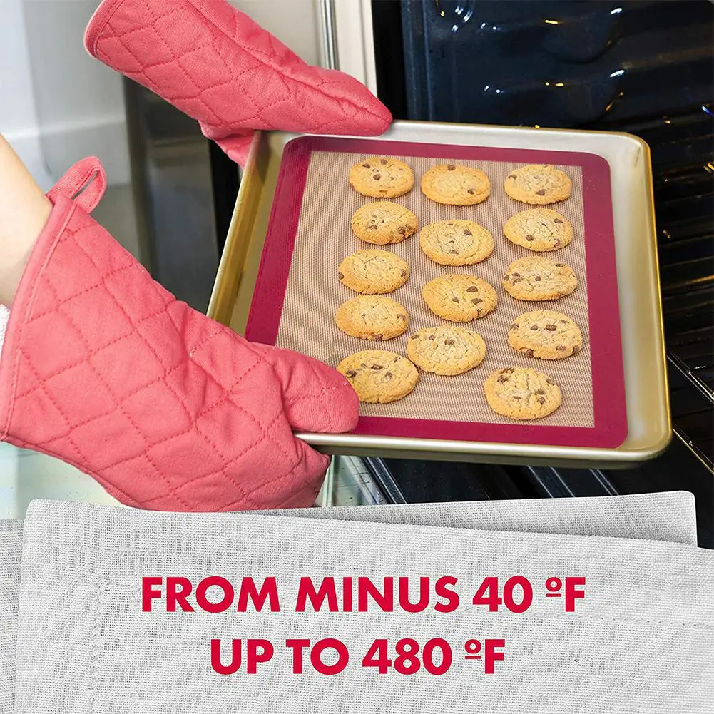 3 шт. антипригарный силиконовый коврик для выпечки инструменты раскатывания