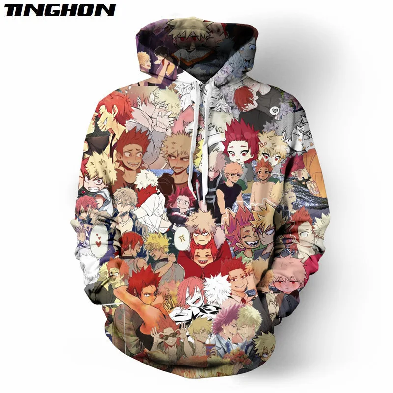 

Fashion Harajuku My Dear Hero 3D Full Printed Hoodie/Sweatshirt/Jacket/Men Women Hiphop Casual Plus Size XS 6XL 7XL 08