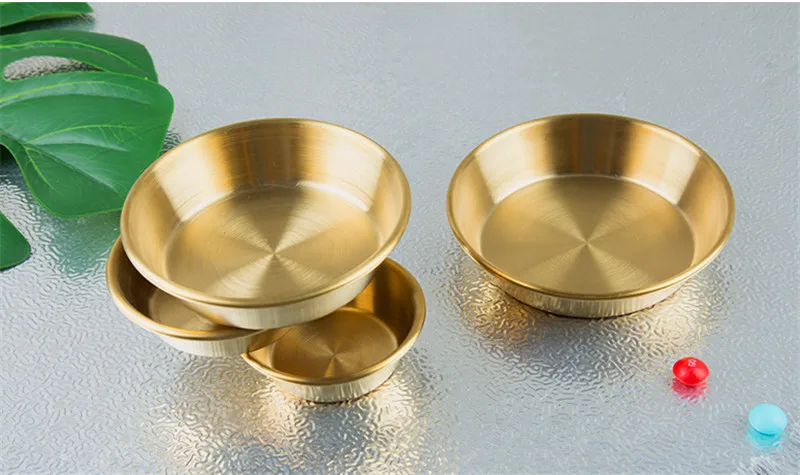 304 маленькая тарелка для соуса из нержавеющей стали кухонная суши соевого