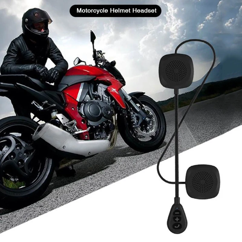 Универсальная беспроводная Bluetooth гарнитура для мотоциклетного шлема 5 0 EDR