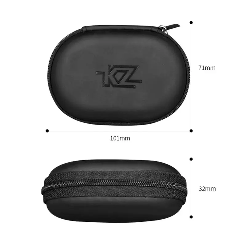 Наушники KZ сумка коробка для хранения оригинальные наушники держатель коробки USB