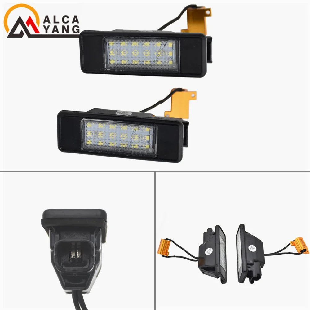 Светодиодная лампа для номерного знака Mercedes Benz Sprinter 906 / Viano W639 Vito 2 шт. без ошибок -