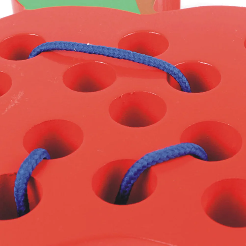 Детский Развивающий пазл-игрушка Яблоко с нитью | Игрушки и хобби