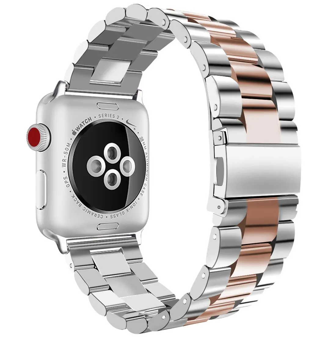 Металлический браслет Joyozy для часов iWatch серии 4 5 44 мм 40 мм из нержавеющей стали для часов Apple Watch 42 мм 38 мм 1/2/3/4