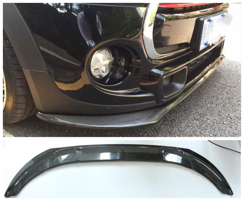 Передний бампер из углеродного волокна спойлер автомобильный диффузор подходит