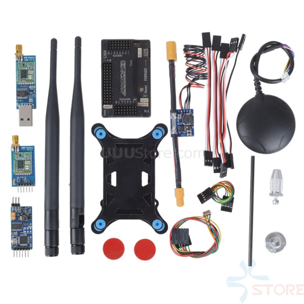 

Контроллер полета APM 2,6 ArduPilot + GPS + 100 мВт 3DR радиотелеметрия 915 МГц + минимоп + Датчик тока