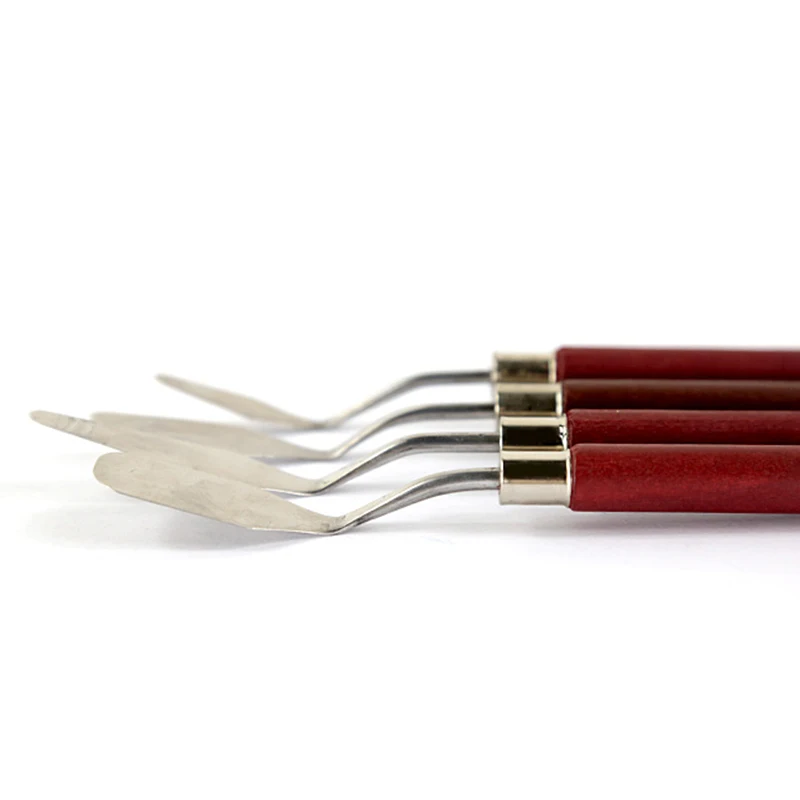 1 шт. профессиональный набор шпателей из нержавеющей стали палитра нож для