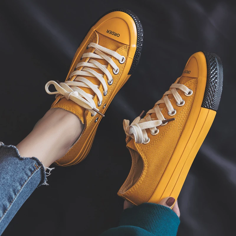 Модная женская парусиновая обувь коллекция 2019 года сезон весна новинка модная