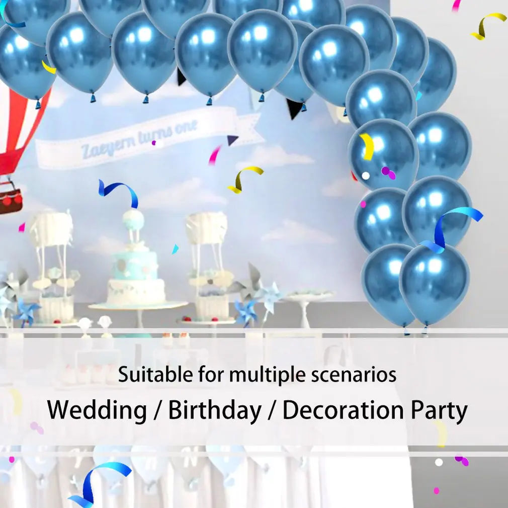 Шары из латекса цвета металлик утолщенной кружевные шелковые трусики