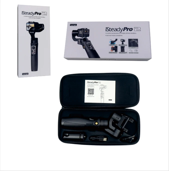 Hohem iSteady Pro 2 3-осевой ручной карданный стабилизатор для Gopro с отслеживанием
