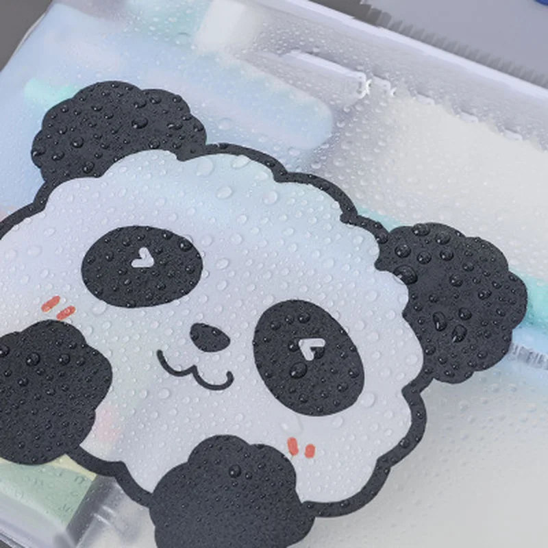 

Bear File Bag Kawaii Stationery Pencil Case High Capacity Kawaii Bag Novelty Cute Pen Case Korean Bag Learning Office Supplies
