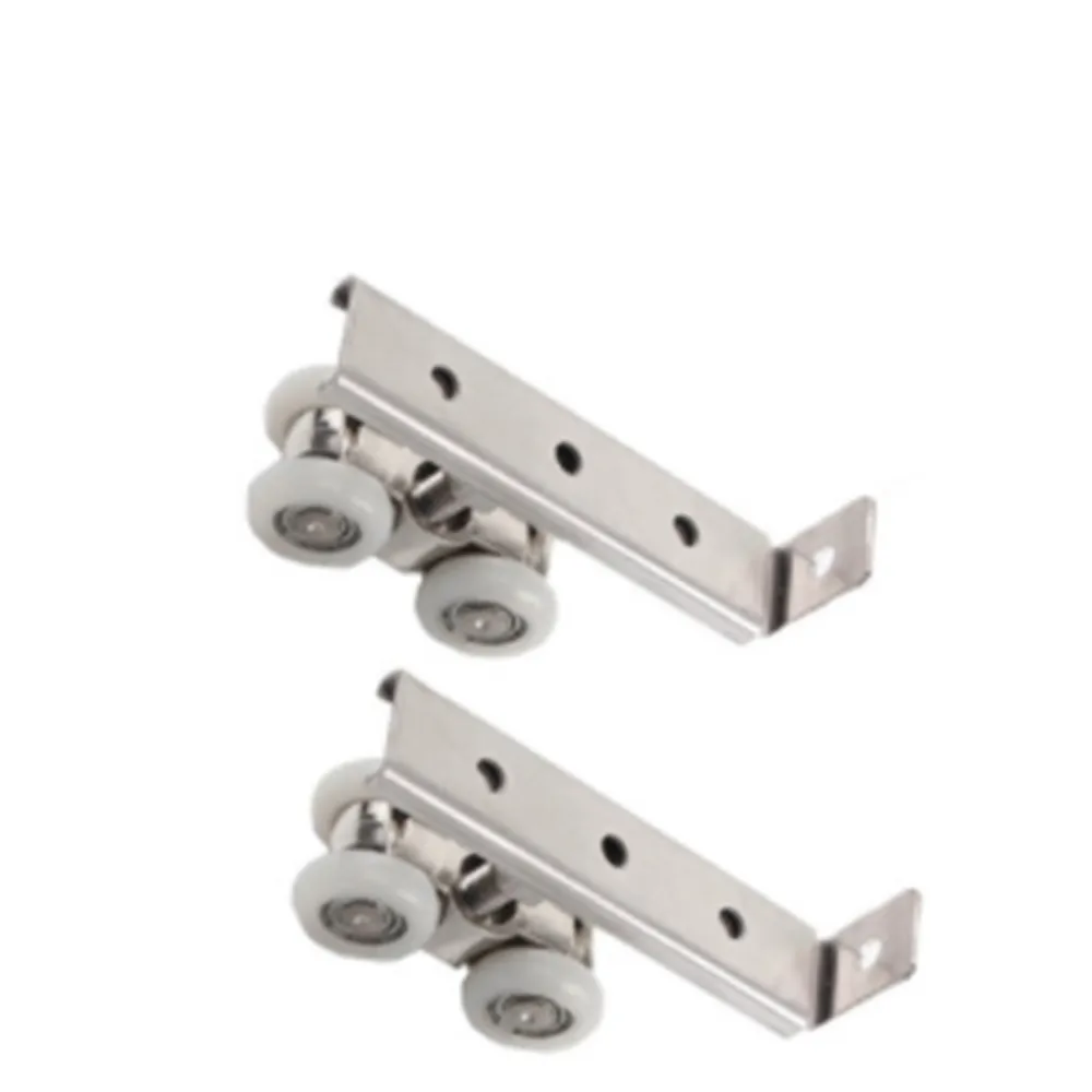 1 пара/компл. комплект фурнитуры для раздвижных деревянных дверей из нержавеющей