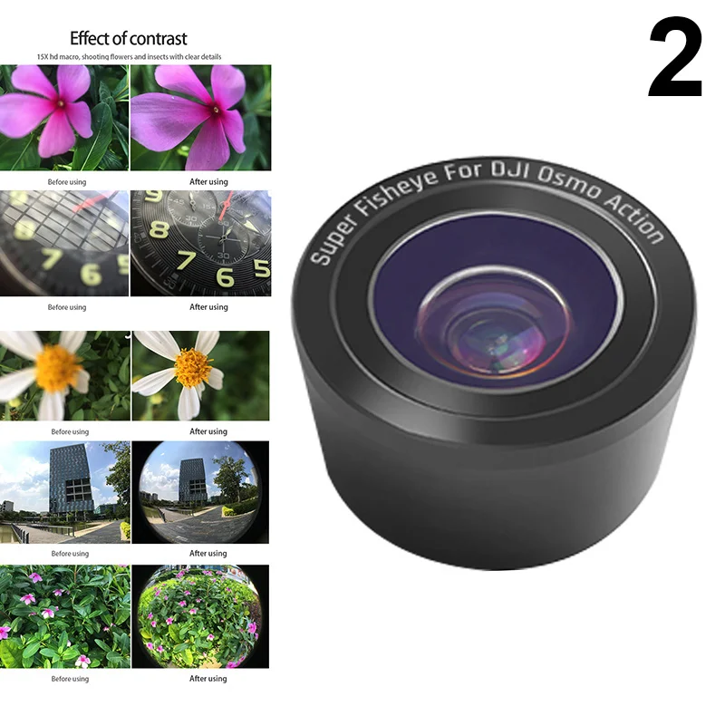 Горячая Распродажа макро HD фильтры для объектива камеры 15X анти-вибрация