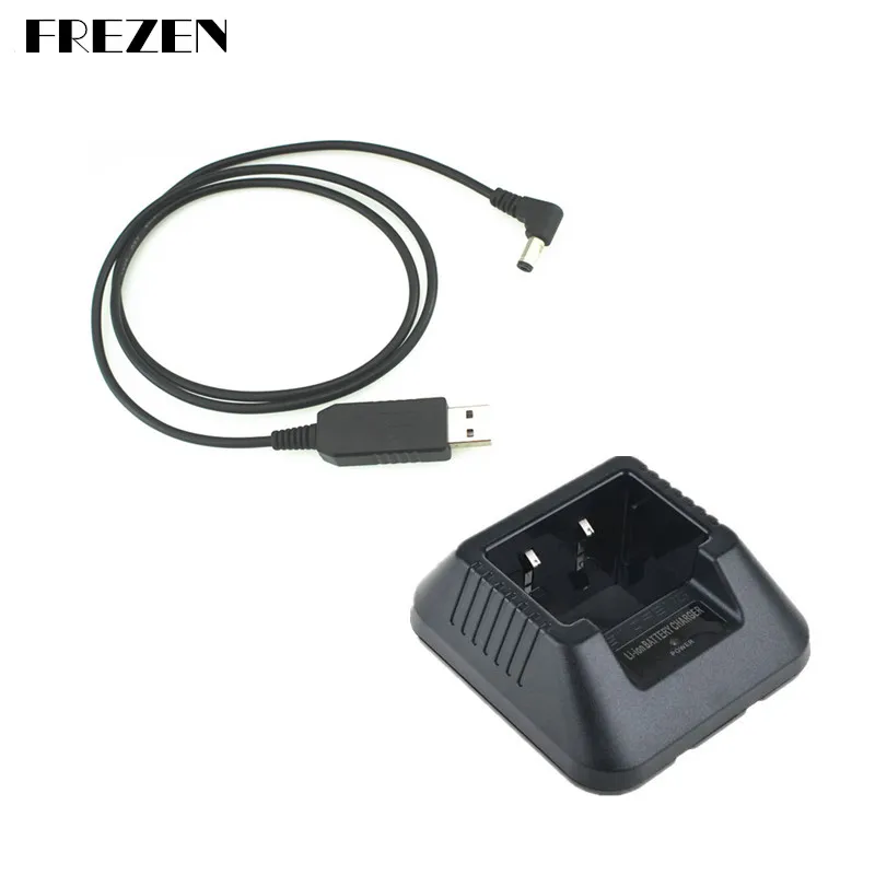 USB зарядное устройство и база для Baofeng UV 5R двухстороннее Радио рация 5RA 5RE
