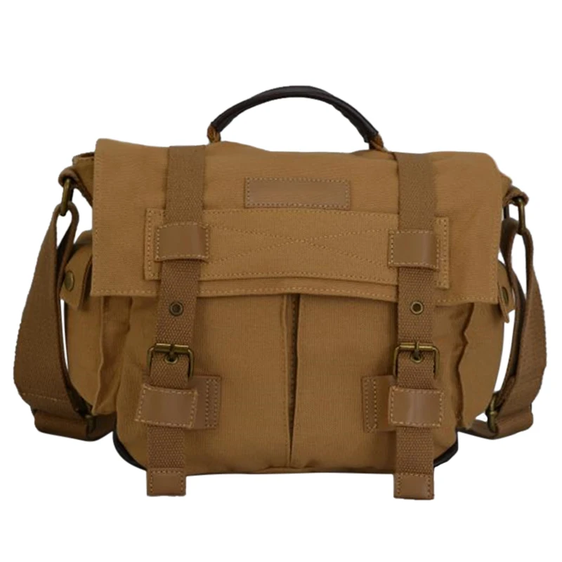 Камера сумка через плечо DSLR холст Водонепроницаемый рюкзак Открытый Фото Видео