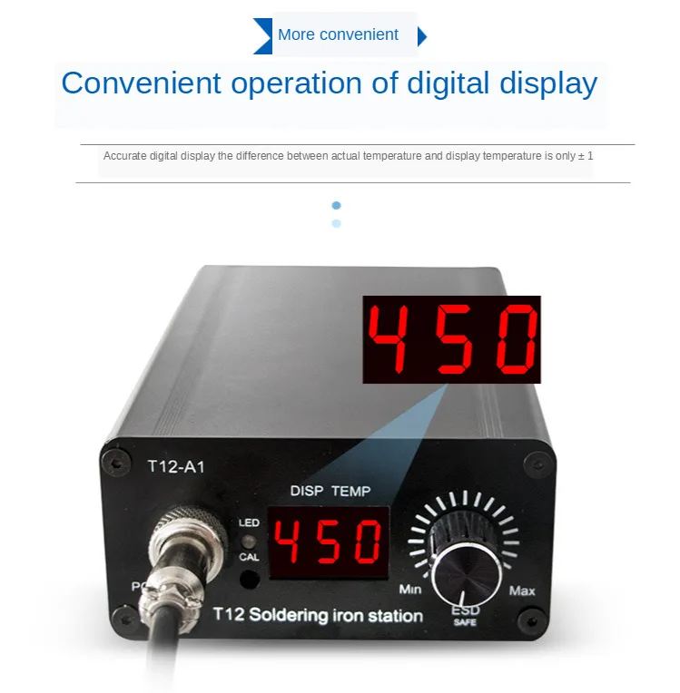 Repair Tool Station Soldering Iron Portable Constant Temperature Adjustable Mobile Phone Appliance Yaogong T12