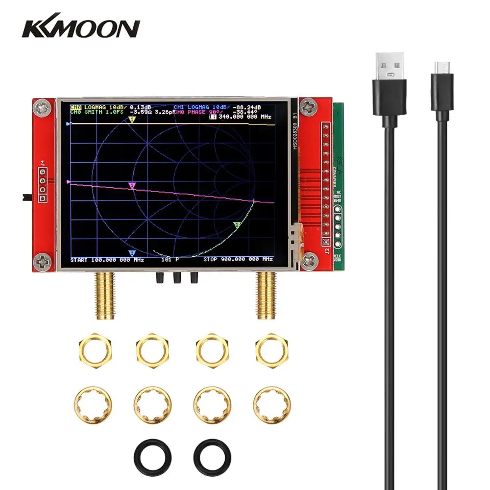 NanoVNA V2 3G вектор сетевой анализатор тестер антенны коротковолновое S A 2 Nano Vna HF VHF