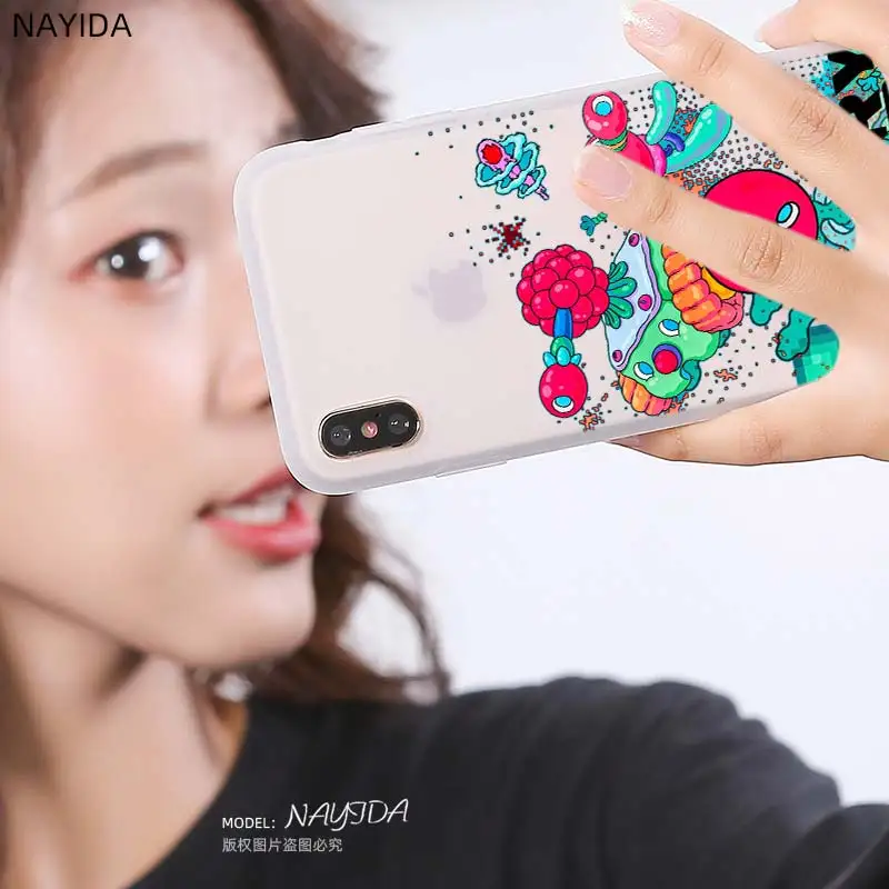 Мягкий силиконовый чехол для iPhone 13 12 Mini 11 Pro XS Max XR X 8 7 6 Plus SE S с защитой от царапин NCT