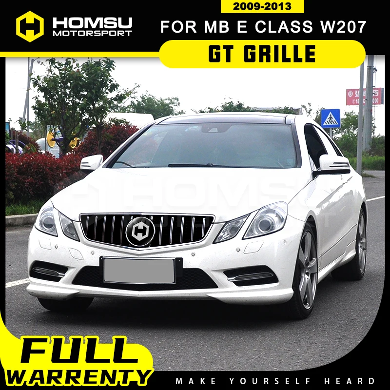 E Coupe W207 GT решетка 2009 2010 2011 2012 для mercedes-bens C207 передний бампер в спортивном стиле E200