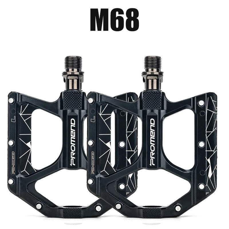 

PROMEND Alloy 3 Palin DU Bearing Bicycle Pedal M28E with LED Light Bike Accessories Bicycle Pedal Mountain Bike Pedal Aluminum