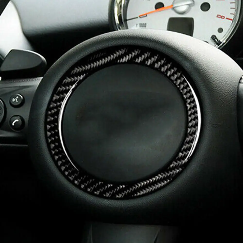Отделка Руля из углеродного волокна для Mini Cooper R55 R56 R60 2007-2013 отделка рулевого