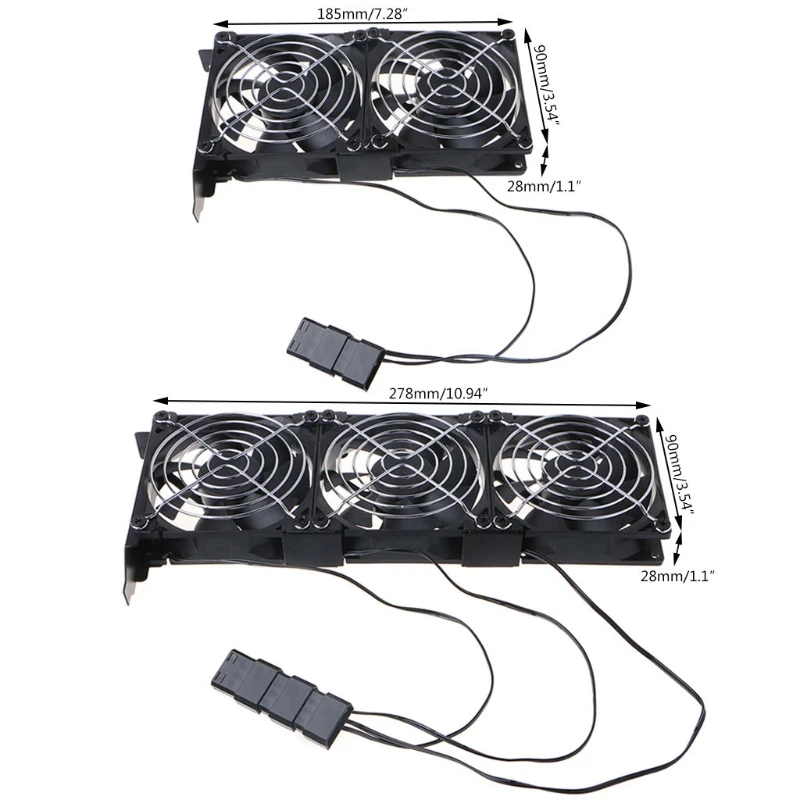 Универсальный настольный компьютер 92 мм охладитель VGA Partner очень тихий 9025 шасси