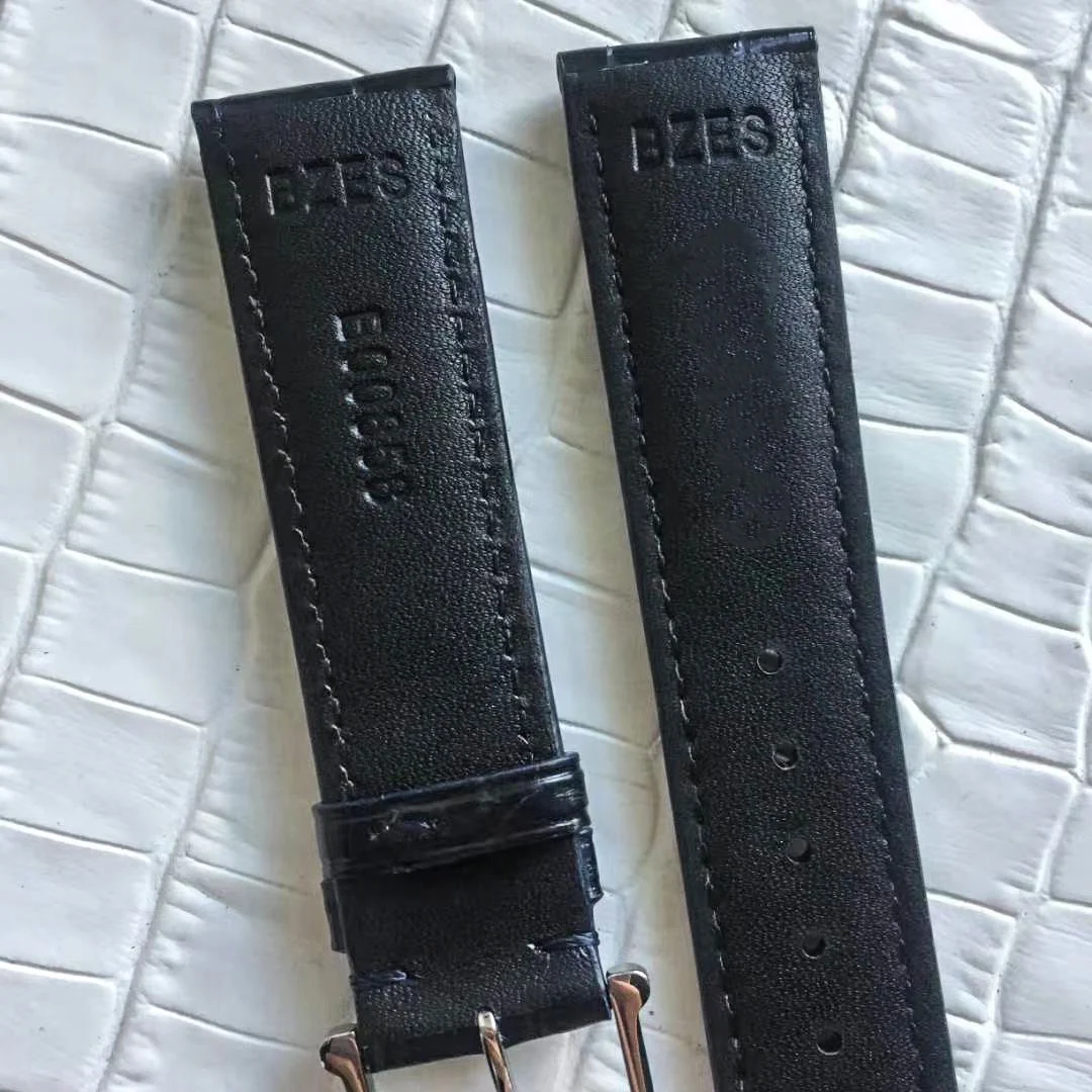 Ремешок из натуральной крокодиловой кожи для IWC браслет аллигатора наручных