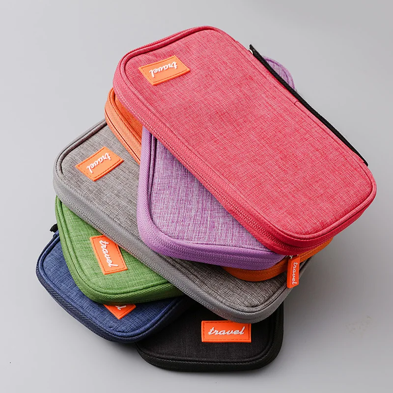 

Travel Accessory Passport Cover Holder Women Men multi-function Credit ID Card Bag Large Organizer Document Storage Money Wallet