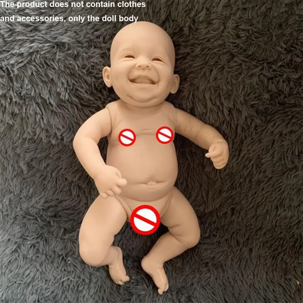 

19 Inch Girl Doll Kit Full Body Kits Soft Silicone Real Body Popular Vinyl Prototype Gift Girl Birthday U0C8