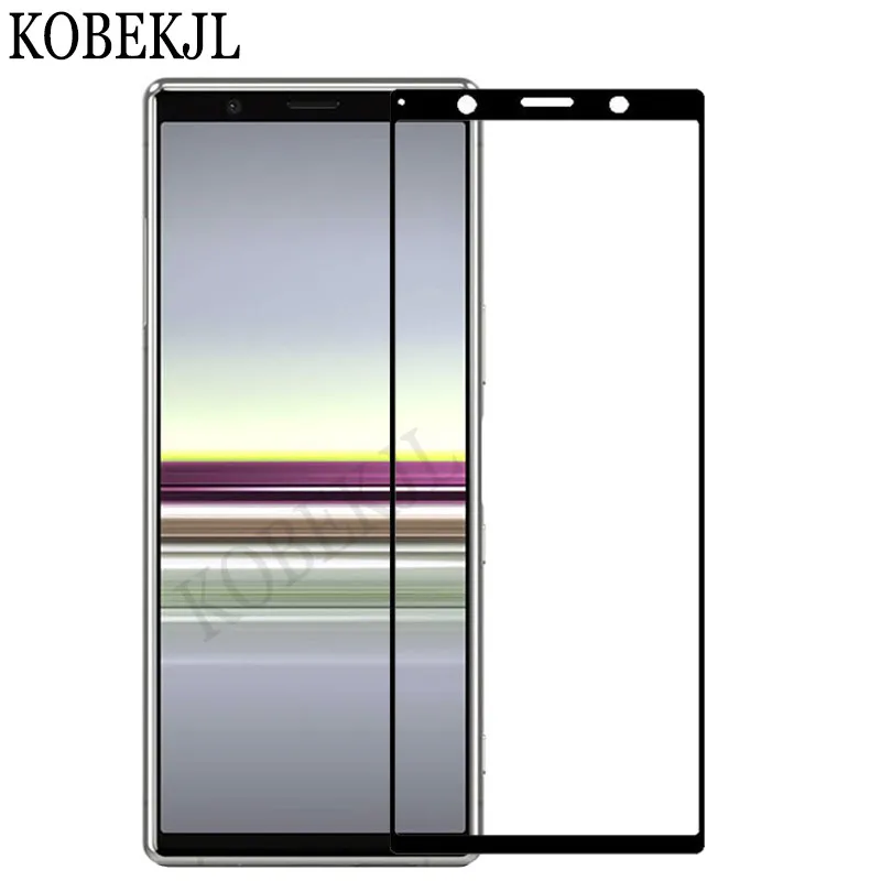 For Sony Xperia 5 Tempered Glass Screen Protector Xperia5 J8210 J8270 J9210 Sony5 Full Coverage Protective Film 9H | Мобильные