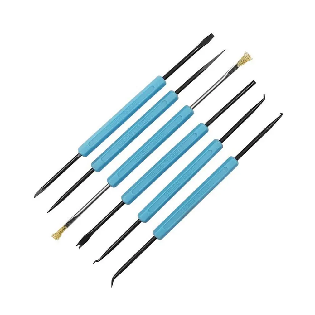 6 шт./компл. шлифовальный инструмент для очистки электронный тепла пайки ремонта