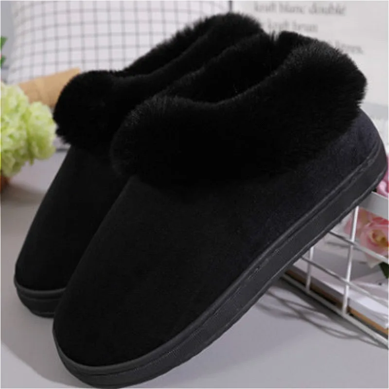 Прямая поставка мужские новые тапочки пушистый кролик плюшевые уши бархатные