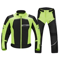 autumn winter motorcycle jacket pants suit warm reflective motorbike waterproof cold proof moto jacket motocross clothing