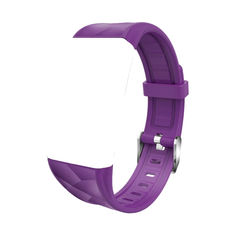 purple strap Смарт-часы Ravi T20, измеритель артериального давления, пульсометр, трекер спортивной активности, фитнес-часы, IP67, подключение, IOS, Android, телефон - Цвет: purple strap