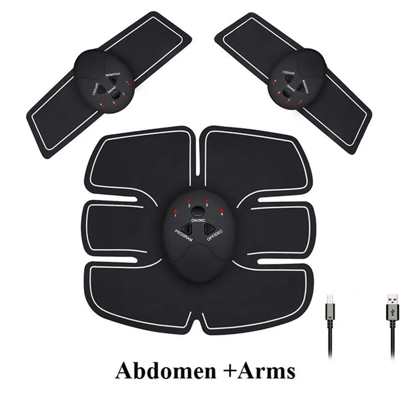 Стимулятор мышц тренажер электро стимулятор живота для мужчин женщин фитнеса