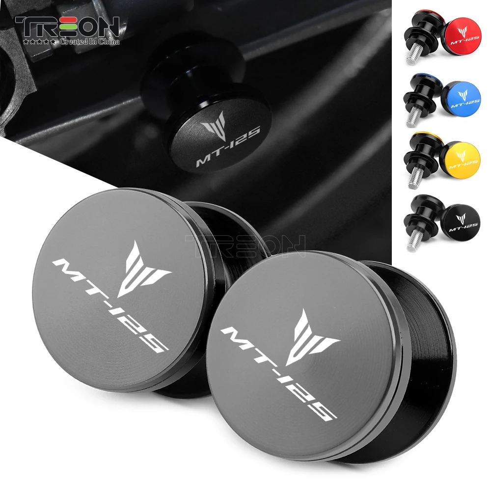

M6 High Quality Swingarm Spools Sliders For YAMAHA MT125 MT 125 MT-125 2015-2019 2020 Stand Screws MT 125 Accessories