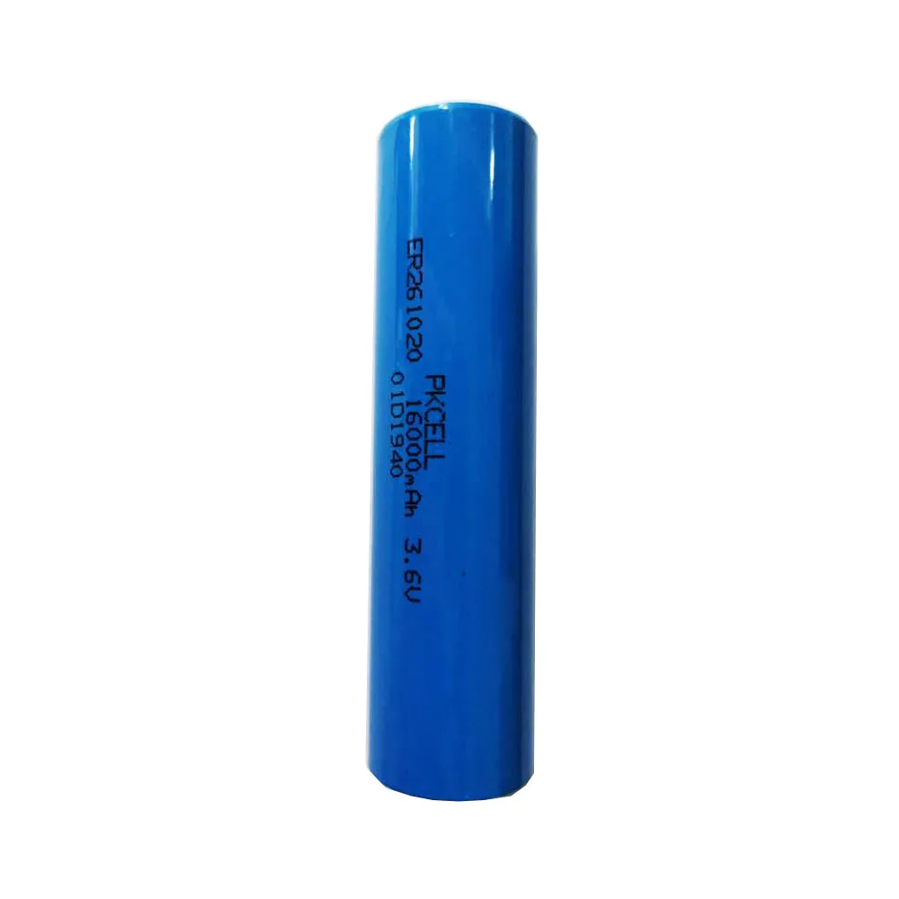 8 шт./лот PKCELL 3,6 V литиевая батарея ER261020 16000mAh Li-SOCl2 батарея высокого стока